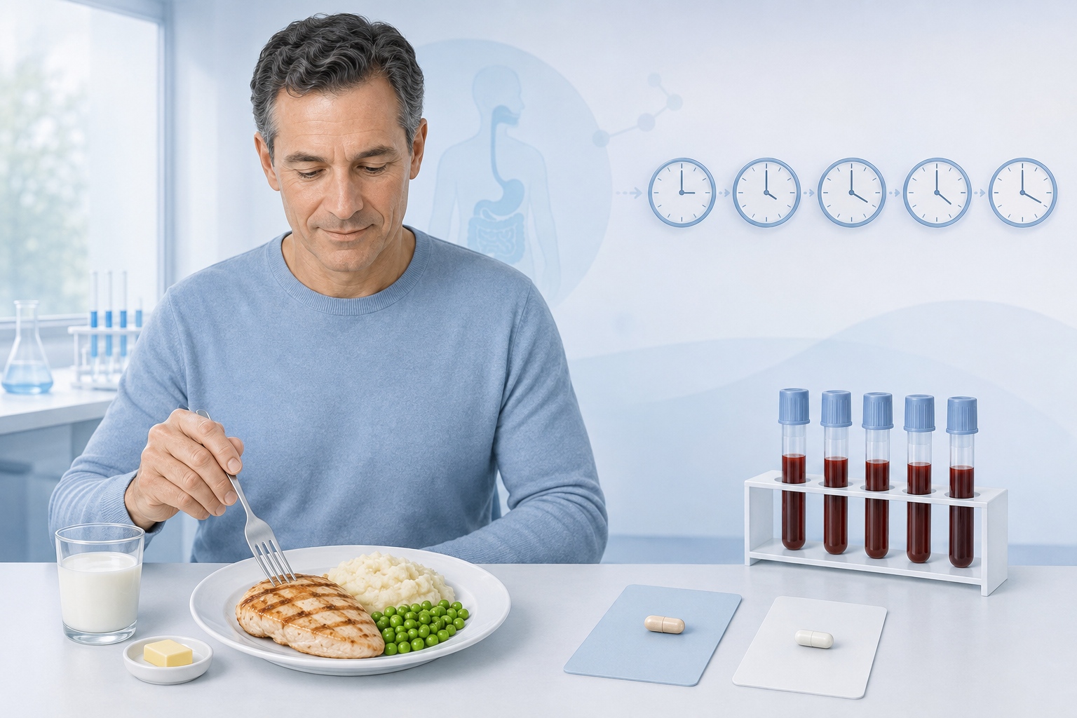 Multienzyme Mixed-Meal Crossover Trial